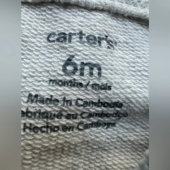 Carter’s | infant girl CUTE polka dot hooded jumpsuit. Size: 6M. - Picture 13 of 13